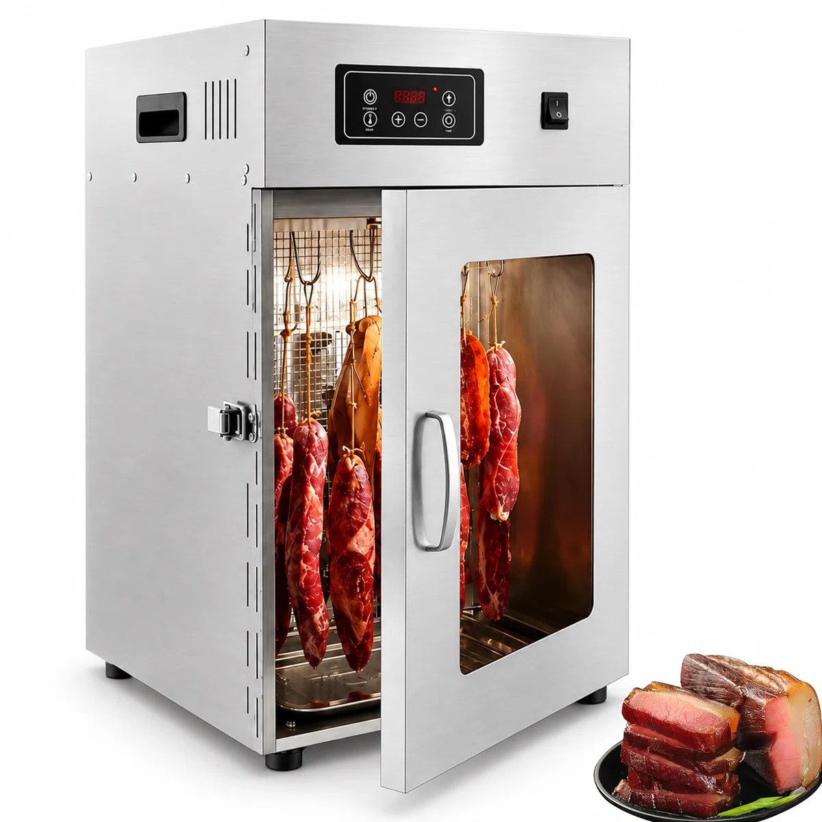 BANGBANGJI Fleischdörrgerät, Gleichmäßige Luft für Wurst Zuhause